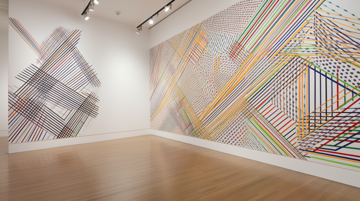Midjourney takes on Sol LeWitt's Wall Drawings — Amy Goodchild